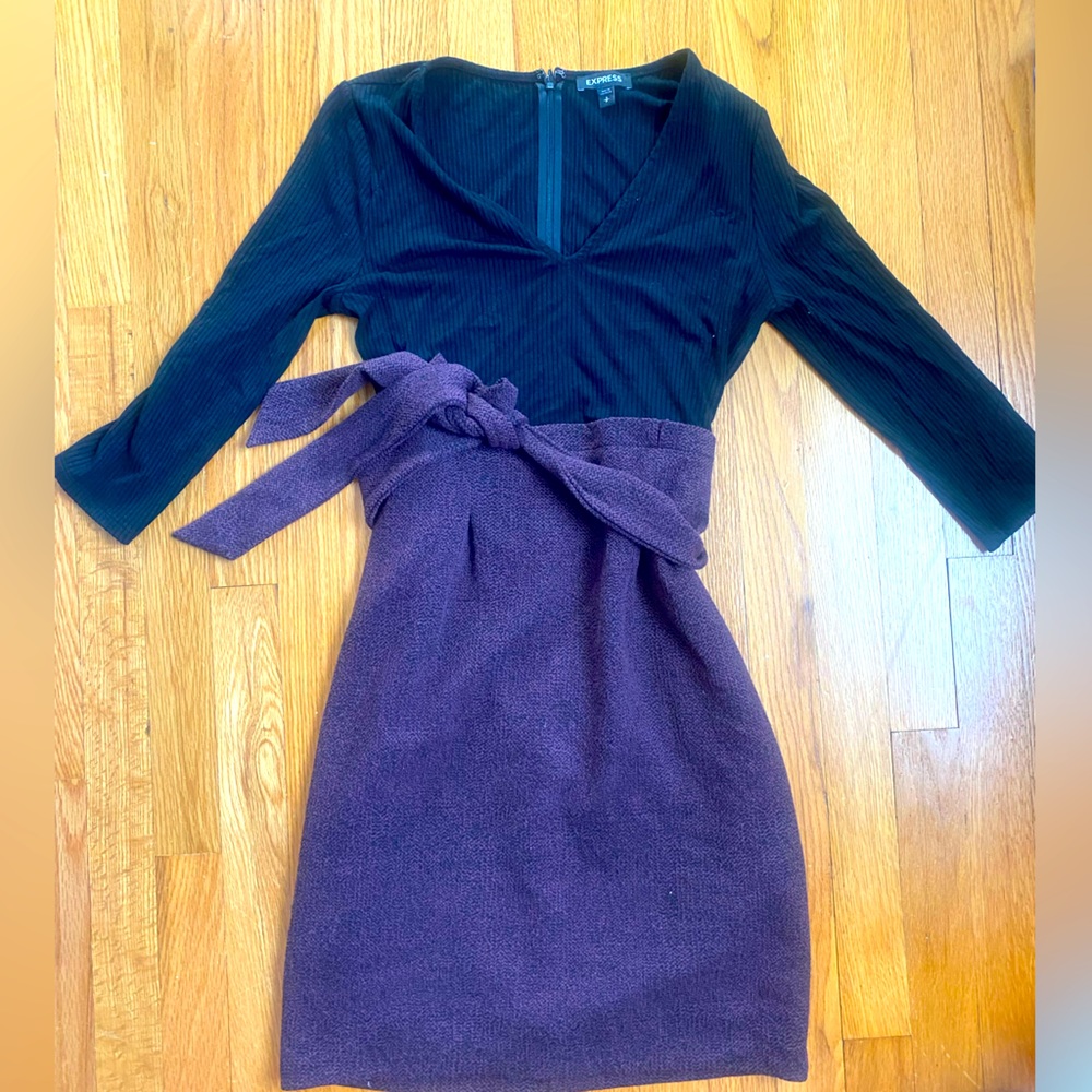 Express belted dress